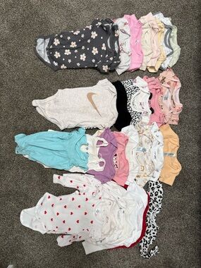 Mixed Baby Onesie Lot 3-6 month